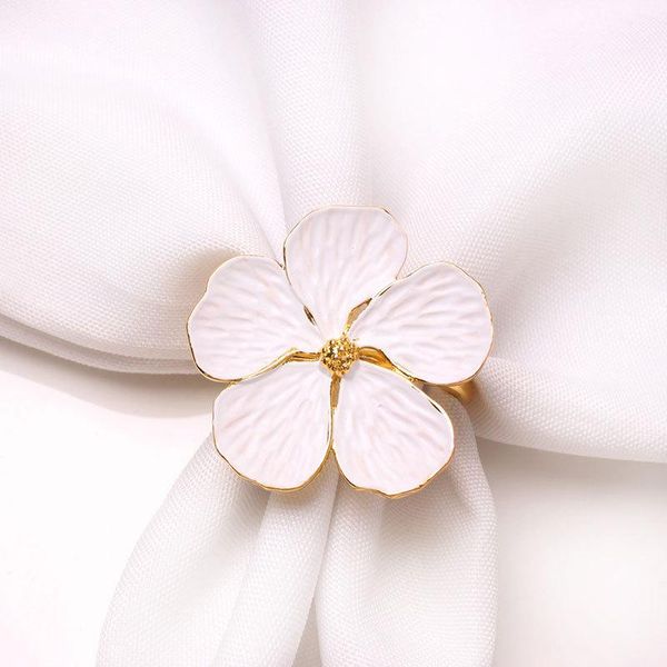 6/12pcs el flower napkin buckle vegetable white oil ring cloth plum dinner table decoration rings
6/12pcs el flower napkin buckle vegetable white oil ring cloth plum dinner table decoration rings