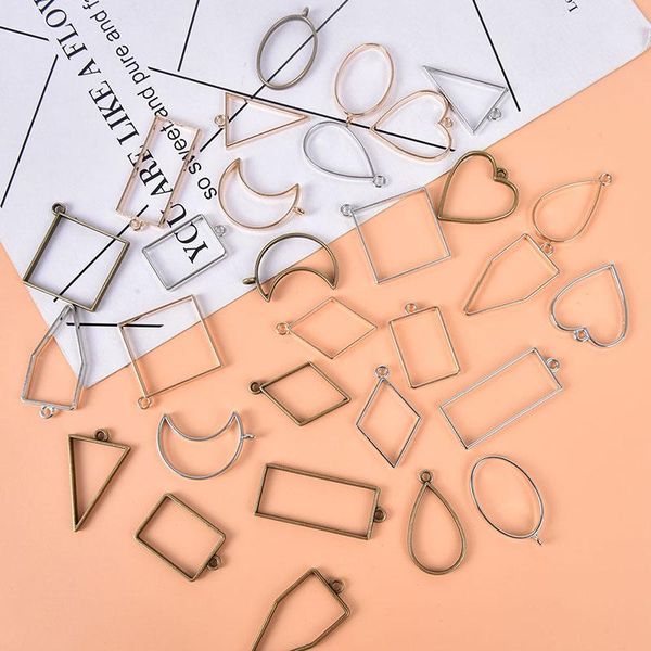 charms 10pcs/lot simple geometric figure charm hollow glue blank pendant tray bezel diy handmade molds, Bronze;silver
charms 10pcs/lot simple geometric figure charm hollow glue blank pendant tray bezel diy handmade molds, Bronze;silver