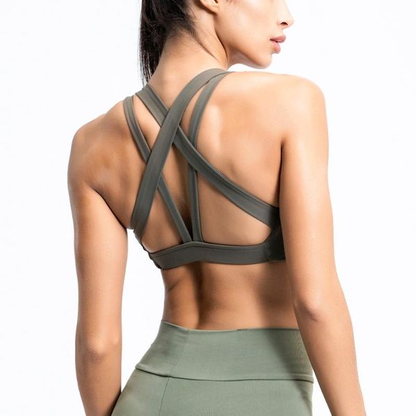 women sports bra running yoga brassiere workout gym fitness high impact shockproof for dancing training vest tank clothing, White;black
women sports bra running yoga brassiere workout gym fitness high impact shockproof for dancing training vest tank clothing, White;black