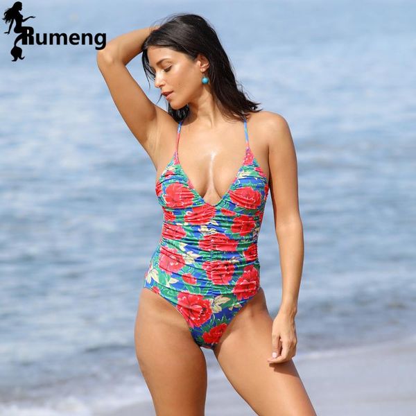 one-piece suits rumeng 2021 est one piece bikini swimwear women bathing suit vintage beach wear print deep v
one-piece suits rumeng 2021 est one piece bikini swimwear women bathing suit vintage beach wear print deep v