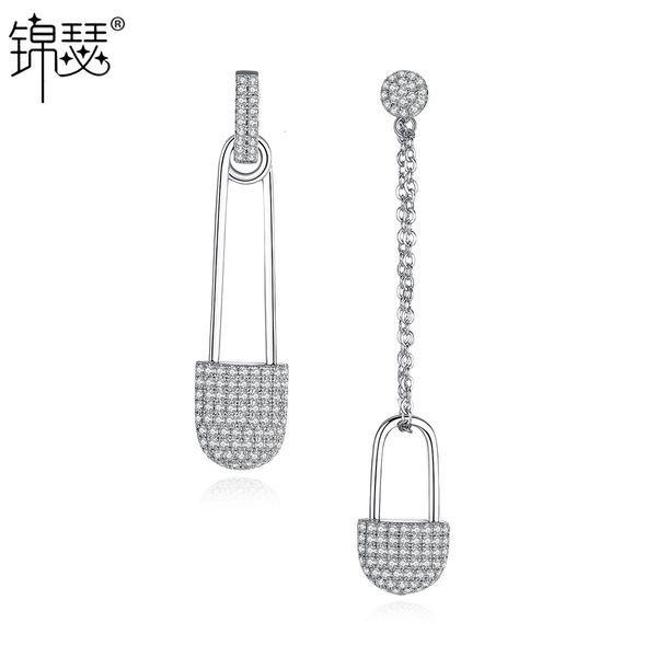 jewelry charm stud sixuan earrings aaa zircon inlaid korean fashion lock asymmetric gift female, Golden
jewelry charm stud sixuan earrings aaa zircon inlaid korean fashion lock asymmetric gift female, Golden