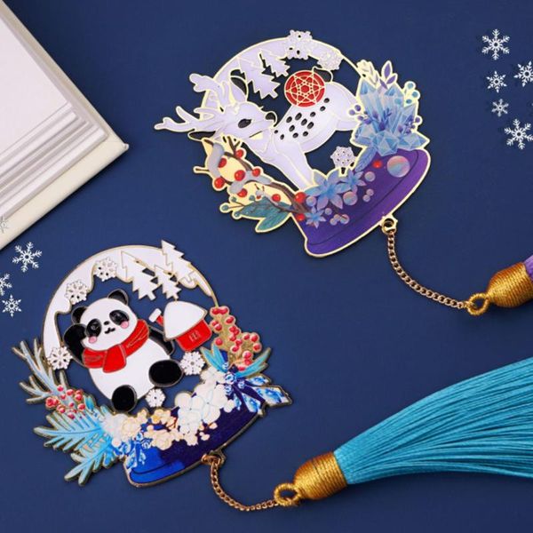 bookmark christmas panda cartoon deer art tassel pendant pattern book mark page folder decor office school supplies stationery
bookmark christmas panda cartoon deer art tassel pendant pattern book mark page folder decor office school supplies stationery