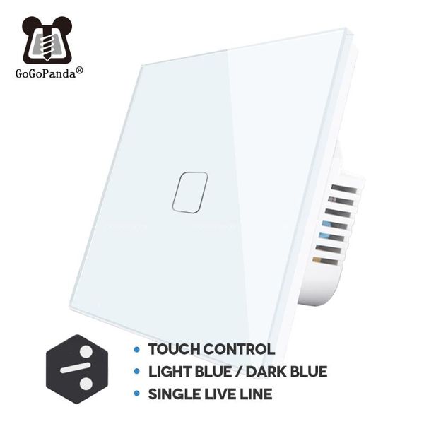 smart home control eu 1 gang 2 way wall light controler automation touch switch waterproof and fireproof 3
smart home control eu 1 gang 2 way wall light controler automation touch switch waterproof and fireproof 3