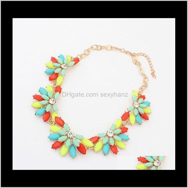 necklaces & pendants drop delivery 2021 trendy candy beads flower bib collar necklace chokers with diamond wedding jewelry for ladies apqit, Golden;silver
necklaces & pendants drop delivery 2021 trendy candy beads flower bib collar necklace chokers with diamond wedding jewelry for ladies apqit, Golden;silver
