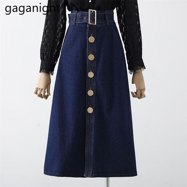 spring vintage denim women midi skirt high waist blue jeans a line skirts plus size belt solid femme faldas 210601, Black
spring vintage denim women midi skirt high waist blue jeans a line skirts plus size belt solid femme faldas 210601, Black