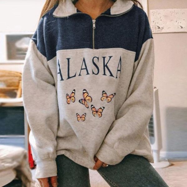 women letter printed sweatshirts stand collar half zipper long sleeve pullovers autumn winter casual loose outwear women's hoodies &, Black
women letter printed sweatshirts stand collar half zipper long sleeve pullovers autumn winter casual loose outwear women's hoodies &, Black