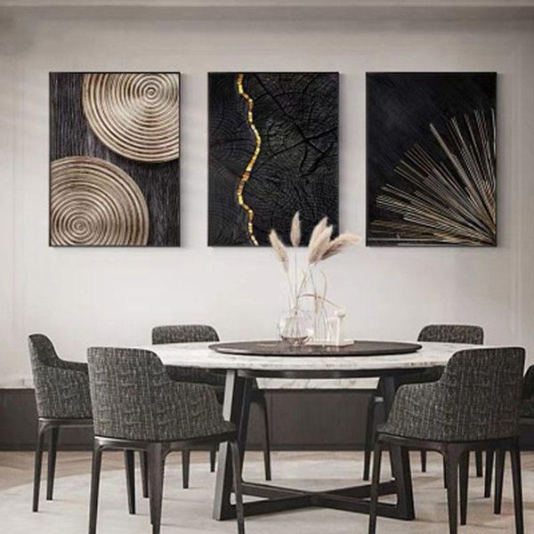 paintings abstract retro black gold wood art posters, grain rings, tree ring radial lines nordic canvas picture home decor
paintings abstract retro black gold wood art posters, grain rings, tree ring radial lines nordic canvas picture home decor
