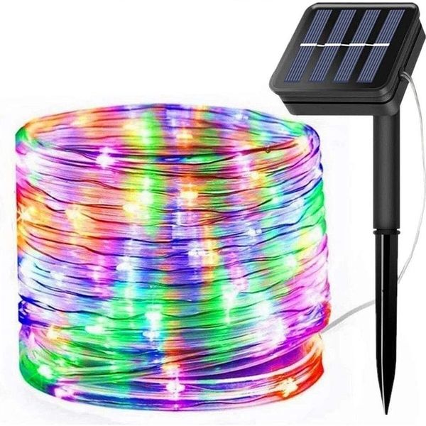 12m 50led 8 modes solar string lights fairy strip yard party wedding decor colorful waterproof - blue
12m 50led 8 modes solar string lights fairy strip yard party wedding decor colorful waterproof - blue