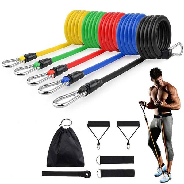11pcs/set latex resistance bands crossfit training exercise yoga tubes pull rope rubber expander elastic fitness with bag
11pcs/set latex resistance bands crossfit training exercise yoga tubes pull rope rubber expander elastic fitness with bag