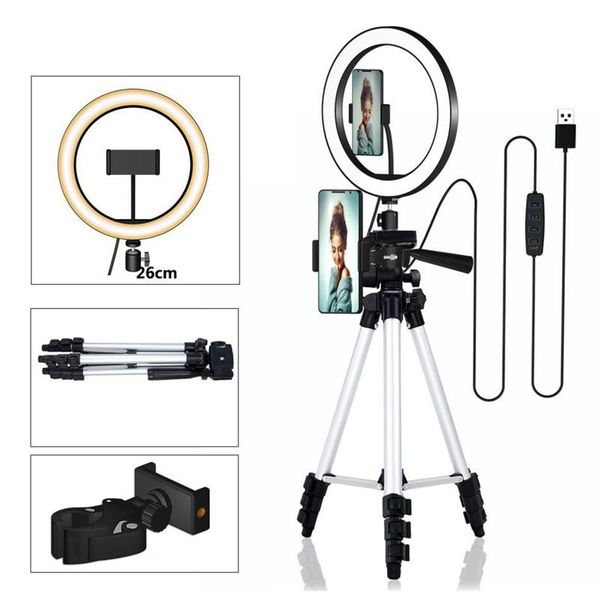 led dimmable ring light with tripod stand kit for makeup youtube selfie 3 modes 10 brightness live stream video broadcast flash heads
led dimmable ring light with tripod stand kit for makeup youtube selfie 3 modes 10 brightness live stream video broadcast flash heads