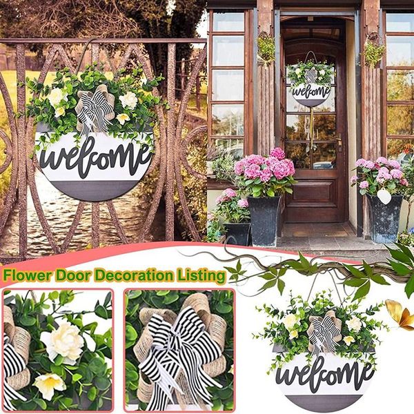 other door hardware 12inch welcome wreath for front door, round wood hanging sign hanger home farmhouse porch decor
other door hardware 12inch welcome wreath for front door, round wood hanging sign hanger home farmhouse porch decor