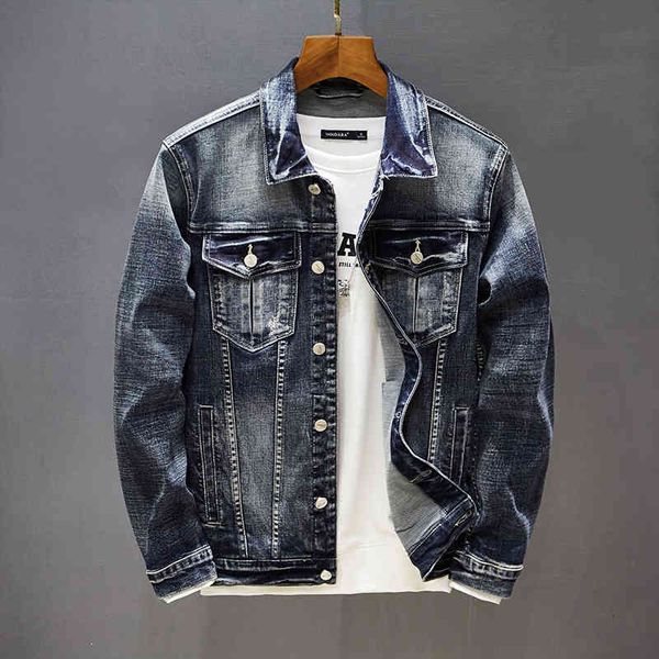 men's jackets male elasticity jacket spring jeans back fashion pocket casual male design jacket streetwear brand clothes s2o5, Black;brown
men's jackets male elasticity jacket spring jeans back fashion pocket casual male design jacket streetwear brand clothes s2o5, Black;brown