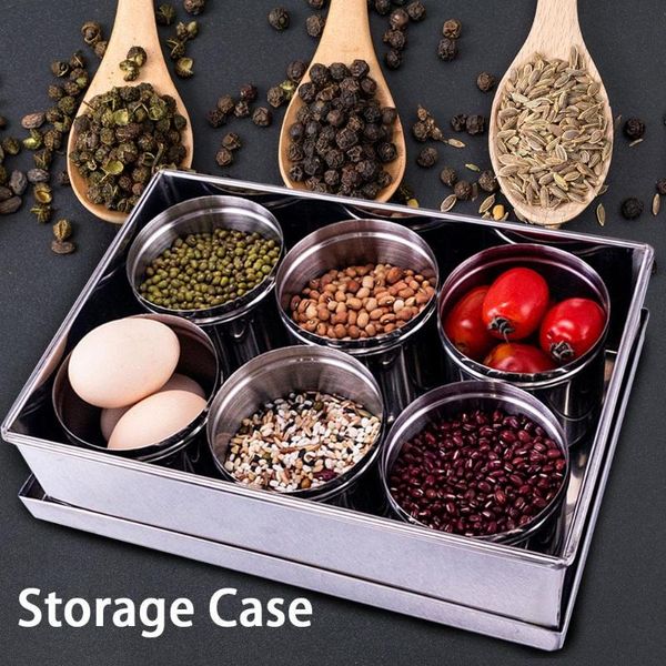 storage bottles & jars stainless steel container moisture-proof tank empty spice box for kitchen dining table restaurant el
storage bottles & jars stainless steel container moisture-proof tank empty spice box for kitchen dining table restaurant el