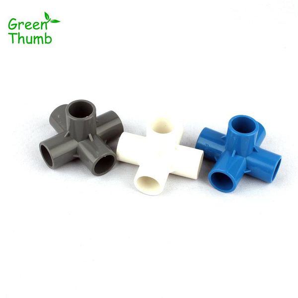 watering equipments 2pcs inner diameter 20mm pvc five-way connector white/grey/blue plastic joints for home garden water pipe/hose adapter
watering equipments 2pcs inner diameter 20mm pvc five-way connector white/grey/blue plastic joints for home garden water pipe/hose adapter