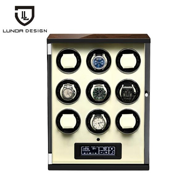 watch boxes & cases luxury 9 automatic watches/black velvet interior/quiet mabuchi motor/easy set-up (macassar wood finish), Black;blue
watch boxes & cases luxury 9 automatic watches/black velvet interior/quiet mabuchi motor/easy set-up (macassar wood finish), Black;blue