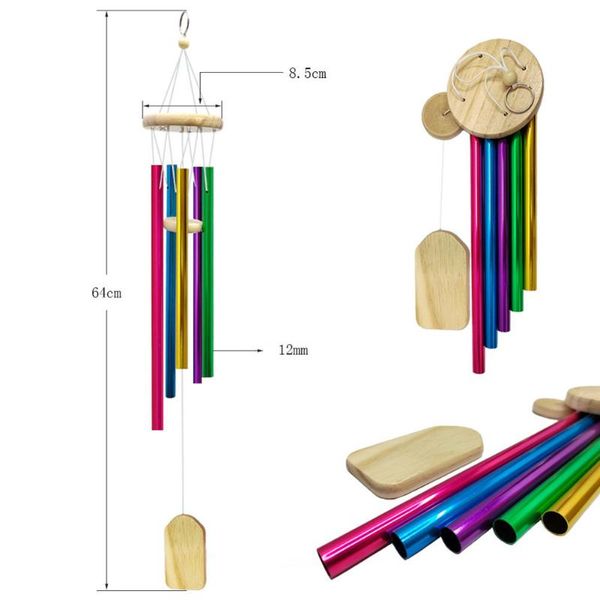 garden decorations colourful wind chime indoor outdoors with 5 aluminum tubes for home decor big deal 2021
garden decorations colourful wind chime indoor outdoors with 5 aluminum tubes for home decor big deal 2021