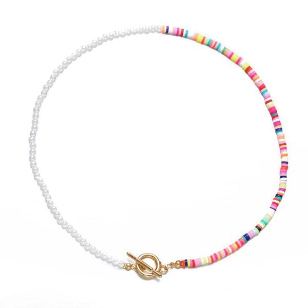 chokers nelace women chain artificial pearl nelaces short jewelry les soft clay pendant colorful bohemia metal naszyjnik, Golden;silver
chokers nelace women chain artificial pearl nelaces short jewelry les soft clay pendant colorful bohemia metal naszyjnik, Golden;silver