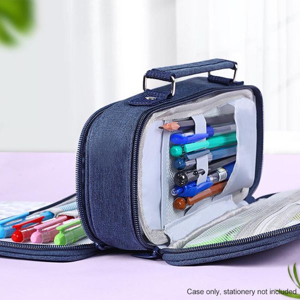 pencil bags large capacity bag office durable zipper portable for school 3 layers stationery make up students organizer storage case
pencil bags large capacity bag office durable zipper portable for school 3 layers stationery make up students organizer storage case