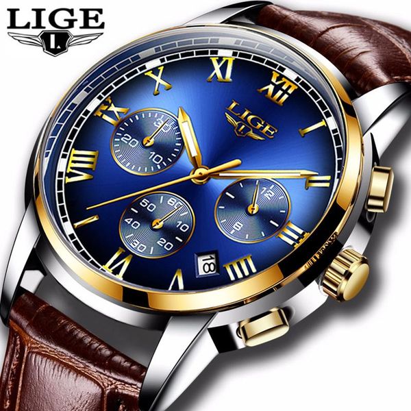 wristwatches 2021 lige mens watches male fashion dial watch men casual leather waterproof quartz clock relogio masculino+bo, Slivery;brown
wristwatches 2021 lige mens watches male fashion dial watch men casual leather waterproof quartz clock relogio masculino+bo, Slivery;brown
