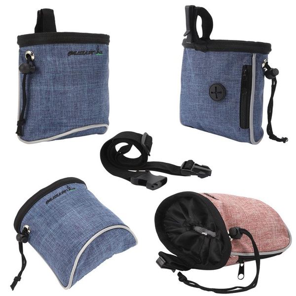 dog car seat covers 2pcs muti-function pet treat bag outdoor travel carrying for dogs cats training supplies drop