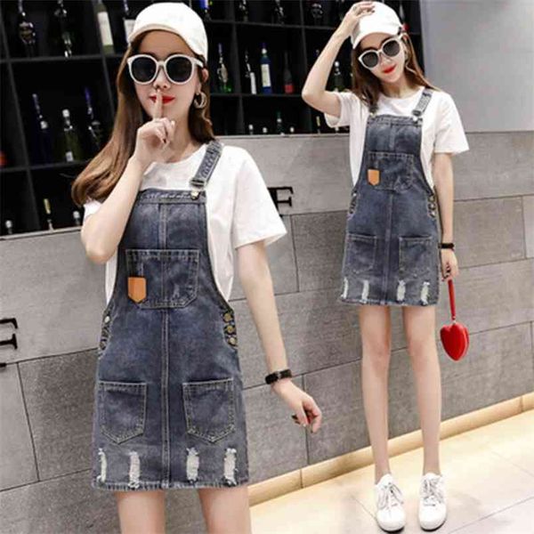 metal buckle adjustable strap jeans dress korean a-line loose denim short pockets sundress casual overalls es 210604, Black;gray
metal buckle adjustable strap jeans dress korean a-line loose denim short pockets sundress casual overalls es 210604, Black;gray