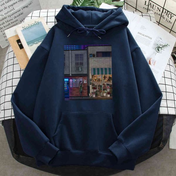 night shift - men's hooded sweatshirt, beautiy printed street cloth, round neck, soft, comfortable, fashionable, harajuku style, Black
night shift - men's hooded sweatshirt, beautiy printed street cloth, round neck, soft, comfortable, fashionable, harajuku style, Black