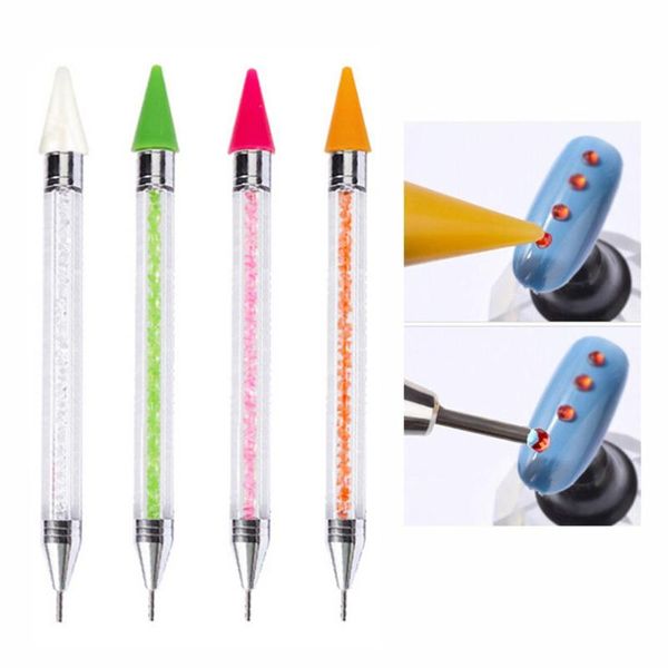 dotting tools 1 piece nail art plastic polka dot flower double head pen embossing tool marble point drill, Silver
dotting tools 1 piece nail art plastic polka dot flower double head pen embossing tool marble point drill, Silver