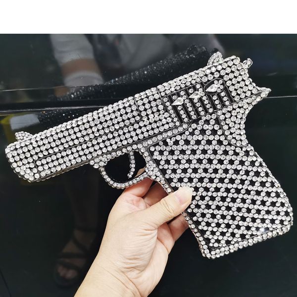designer bags the fashion crystal evening party bags gun designer black personality wedding purse box clutch bags handbag
designer bags the fashion crystal evening party bags gun designer black personality wedding purse box clutch bags handbag