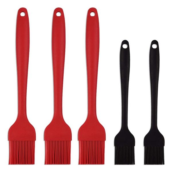 tools & accessories silicone basting brush set of 5(2 size)with flexible bristles &round handle,for grilling,cooking,baking,oil (red&black)
tools & accessories silicone basting brush set of 5(2 size)with flexible bristles &round handle,for grilling,cooking,baking,oil (red&black)