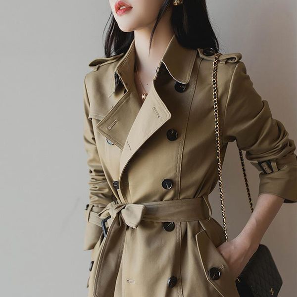 women's trench coats 2021burdully women spring autumn high-end windbreak double breasted slim coat lady with belt, Tan;black
women's trench coats 2021burdully women spring autumn high-end windbreak double breasted slim coat lady with belt, Tan;black
