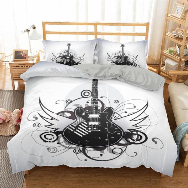 bedding set guitar printed duvet cover 240x200 soft quilt pillowcase bedroom single twin king double size sets
bedding set guitar printed duvet cover 240x200 soft quilt pillowcase bedroom single twin king double size sets