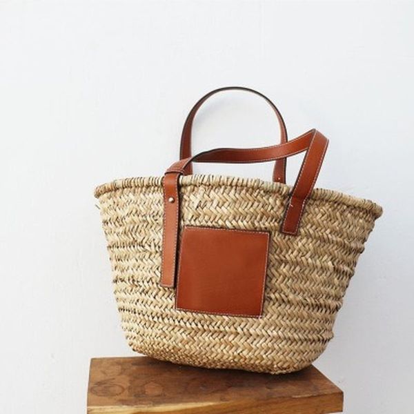 neck ties summer handmade bags for women capacity straw woven basket bolsa tote handle handbags totes lady, Blue;purple
neck ties summer handmade bags for women capacity straw woven basket bolsa tote handle handbags totes lady, Blue;purple