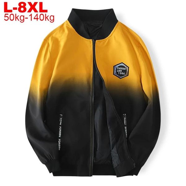 men's jackets men korean style fashion windproof windbreaker jacket coats man autumn spring plus size 8xl 7xl 6xl 5xl gradient bomber, Black;brown
men's jackets men korean style fashion windproof windbreaker jacket coats man autumn spring plus size 8xl 7xl 6xl 5xl gradient bomber, Black;brown