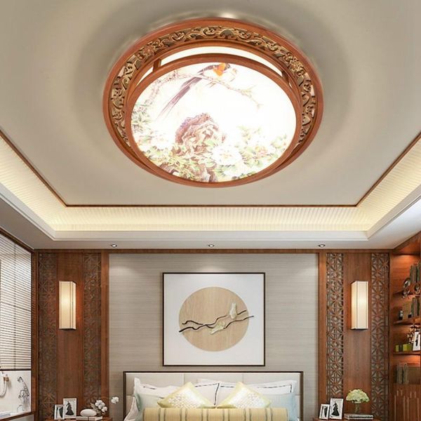 ceiling lights chinese round lamp bedroom study living room antique classical led solid wood light yhj40608
ceiling lights chinese round lamp bedroom study living room antique classical led solid wood light yhj40608