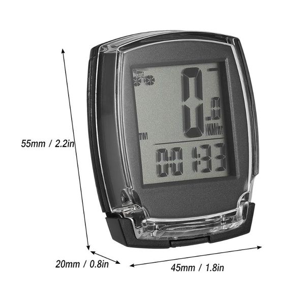 bike computers lcd display water resistant wireless cycle computer speedometer odometer with digital clock bicycle accessory
bike computers lcd display water resistant wireless cycle computer speedometer odometer with digital clock bicycle accessory