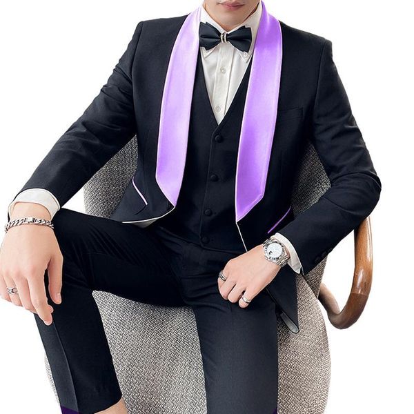 latest design colorful men suits costume groom tuxedo for wedding prom 3 piece with shawl lapel terno masculino slim men's & blazers, White;black
latest design colorful men suits costume groom tuxedo for wedding prom 3 piece with shawl lapel terno masculino slim men's & blazers, White;black