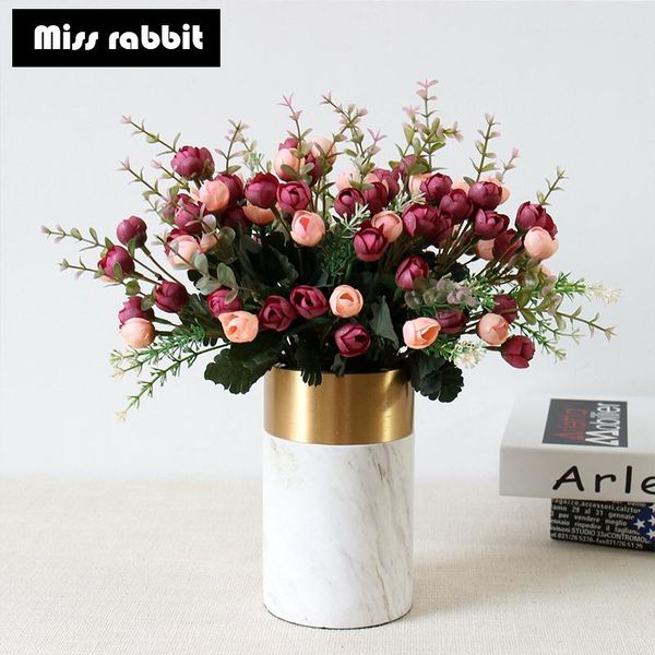 decorative flowers & wreaths rose artificial flower wine color small bouquet diy wedding home autumn decoration mini silk fake living room t
decorative flowers & wreaths rose artificial flower wine color small bouquet diy wedding home autumn decoration mini silk fake living room t