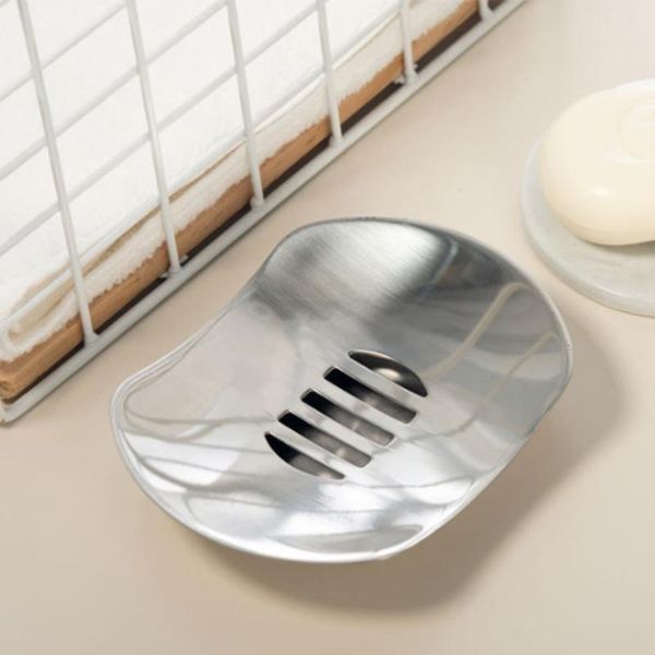 soap dishes 1pc stainless steel box durable drain tray storage for bathroom kitchen home (silver)
soap dishes 1pc stainless steel box durable drain tray storage for bathroom kitchen home (silver)