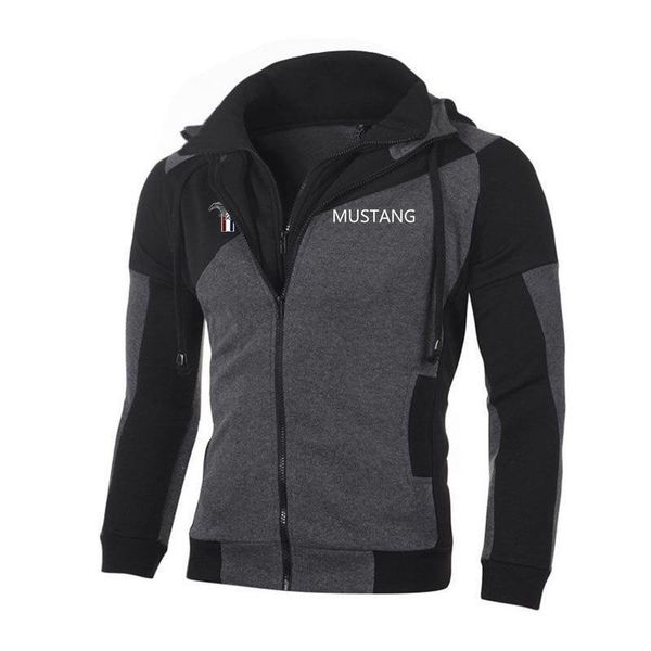 men's hoodies & sweatshirts mustang jacket men sweatshirt hoody spring autumn fleece cotton zipper harajuku male clothing coat, Black
men's hoodies & sweatshirts mustang jacket men sweatshirt hoody spring autumn fleece cotton zipper harajuku male clothing coat, Black