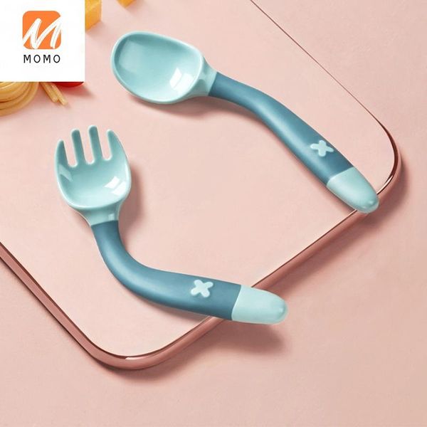 baby eat learning training spoon elbow spork set solid curved children's tableware storage bottles & jars
baby eat learning training spoon elbow spork set solid curved children's tableware storage bottles & jars