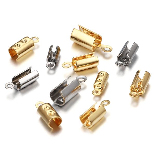 30pcs/lot stainless steel cove clasps cord end caps leather clip tip fold crimp bead connectors for diy jewelry making findings, Blue;slivery
30pcs/lot stainless steel cove clasps cord end caps leather clip tip fold crimp bead connectors for diy jewelry making findings, Blue;slivery