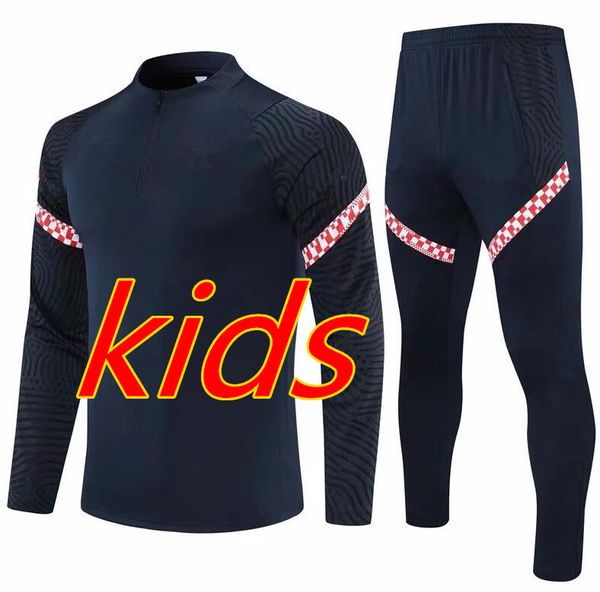 21 22 kids soccer tracksuit jacket perisic rakitic srna kovacic 2021 2022 child football training suitl, Black
21 22 kids soccer tracksuit jacket perisic rakitic srna kovacic 2021 2022 child football training suitl, Black