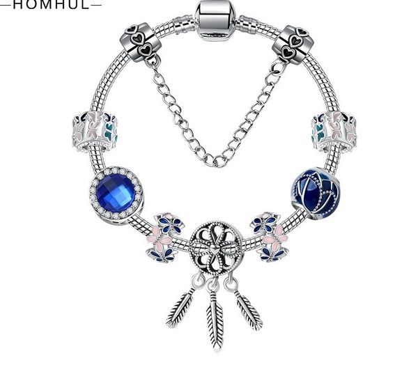 fashion pandora style charm bracelet women butterfly european charm beads safety chain dream catcher dangle fits pandora charm bracelets nec, Golden;silver
fashion pandora style charm bracelet women butterfly european charm beads safety chain dream catcher dangle fits pandora charm bracelets nec, Golden;silver