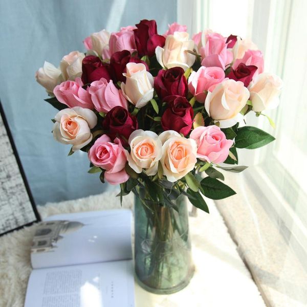 bouquet european pretty wedding party artificial fake rose flower bridal long roses home decor 9.3 decorative flowers & wreaths
bouquet european pretty wedding party artificial fake rose flower bridal long roses home decor 9.3 decorative flowers & wreaths