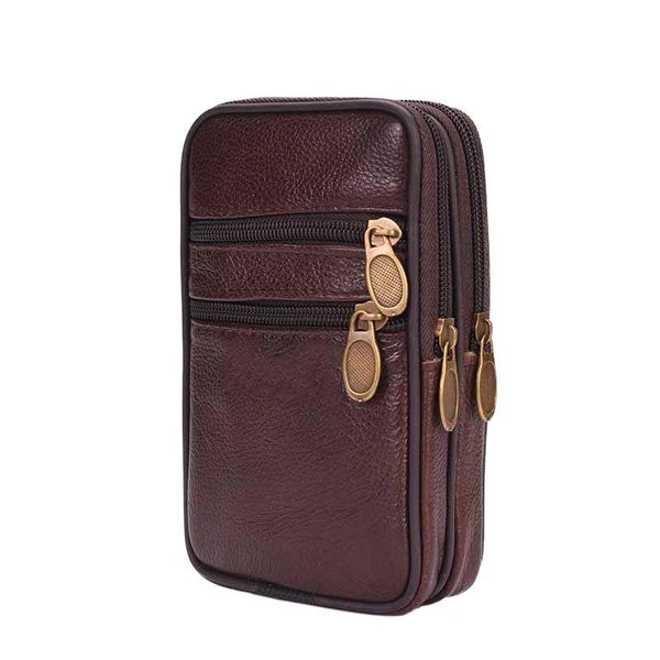 outdoor bags men genuine leather waist pack bag double zipper cell mobile phone case coin purse pocket pouch male fanny 
outdoor bags men genuine leather waist pack bag double zipper cell mobile phone case coin purse pocket pouch male fanny