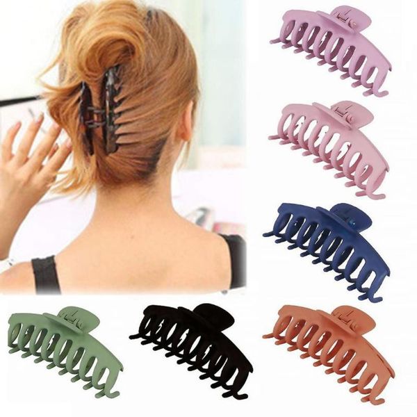 hair clips 6pcs/set frosted pattern clip anti-slip acrylic simple oval hollow grasp crab accessories
hair clips 6pcs/set frosted pattern clip anti-slip acrylic simple oval hollow grasp crab accessories