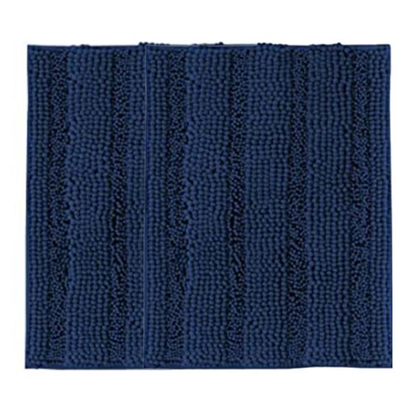 bath mats non-slip thick fluff chenille bathroom rug set super soft absorbent striped rug, of 2
bath mats non-slip thick fluff chenille bathroom rug set super soft absorbent striped rug, of 2