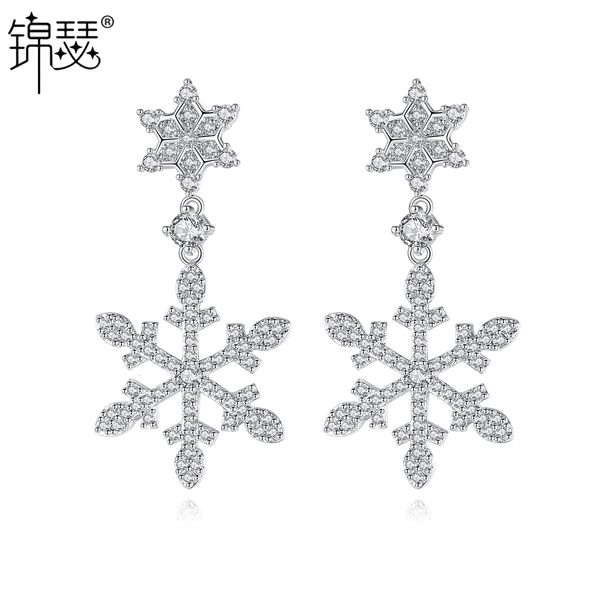 jewelry charm stud jingxue aaa zircon inlaid fashion snowflake earrings jewelry gift girl, Golden
jewelry charm stud jingxue aaa zircon inlaid fashion snowflake earrings jewelry gift girl, Golden