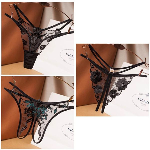 women's panties 3pcs/set embroidery women thongs and g strings lace transparent underwear open crotch for intimate lingerie, Black;pink
women's panties 3pcs/set embroidery women thongs and g strings lace transparent underwear open crotch for intimate lingerie, Black;pink