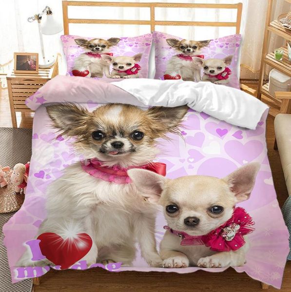 bedding sets cute pet dog set comforter duvet cover bedclothes 2/3pcs home textiles luxury animal design printed bedspread
bedding sets cute pet dog set comforter duvet cover bedclothes 2/3pcs home textiles luxury animal design printed bedspread